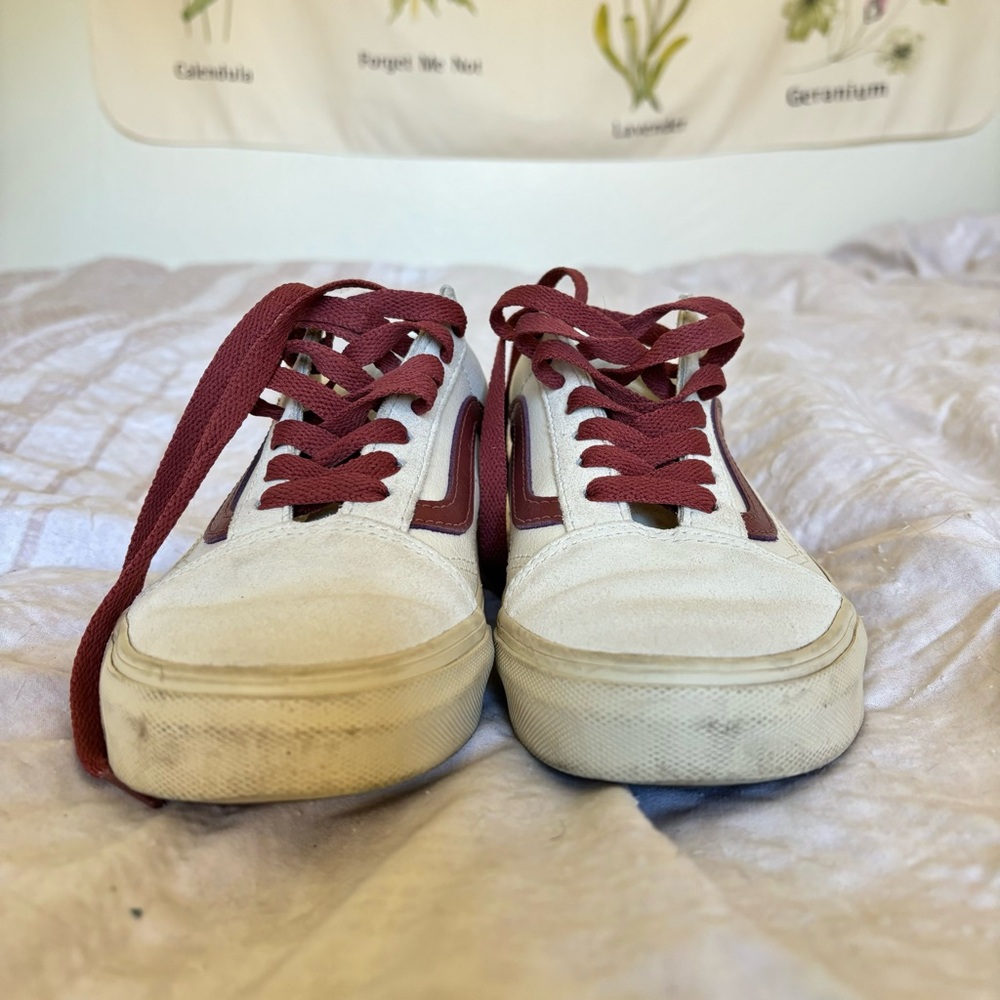 VANS Old Skool Vintage Pop Marshmallow Turtledove Unisex Sneakers - Picture 11 of 11